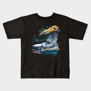 Summer Art DMC DeLorean Kids T-Shirt